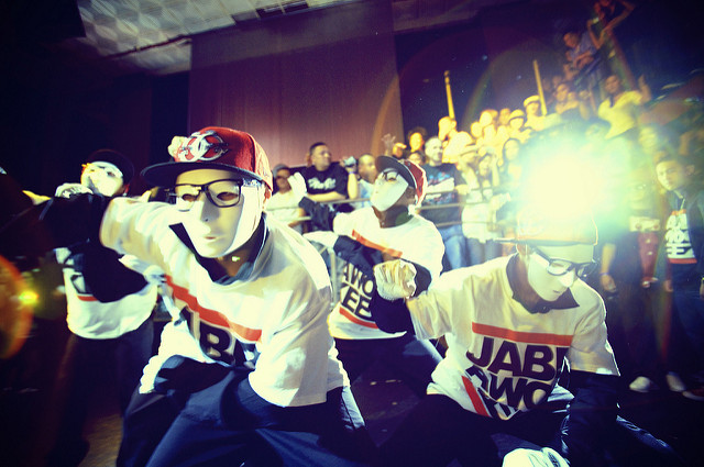 Jabbawockeez Dance Team in Competition