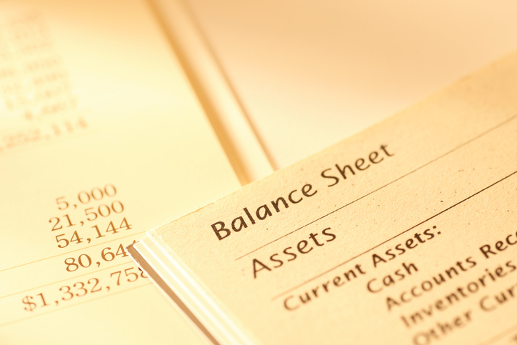 Top and Bottom of Balance Sheet
