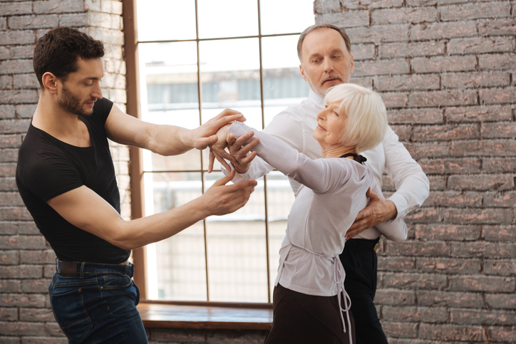 dance therapist coaching aging couple